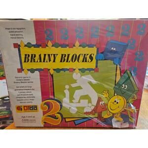 NIB Rare Brainy Blocks by Orda